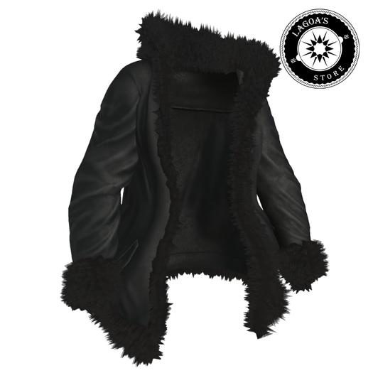 Leather Boa Classy Neat Jacket main image 1